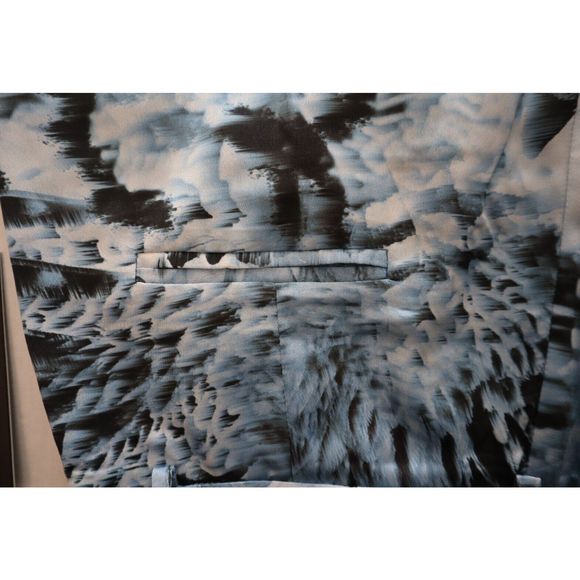 Marciano x Guess Women Sz 6 Blue Satin Hi-Rise Fantasy Flight Studio Pants - Picture 7 of 12